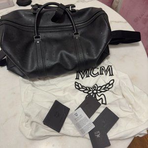 MCM Medium Ottomar Monogram Holdall Bag/Weekender